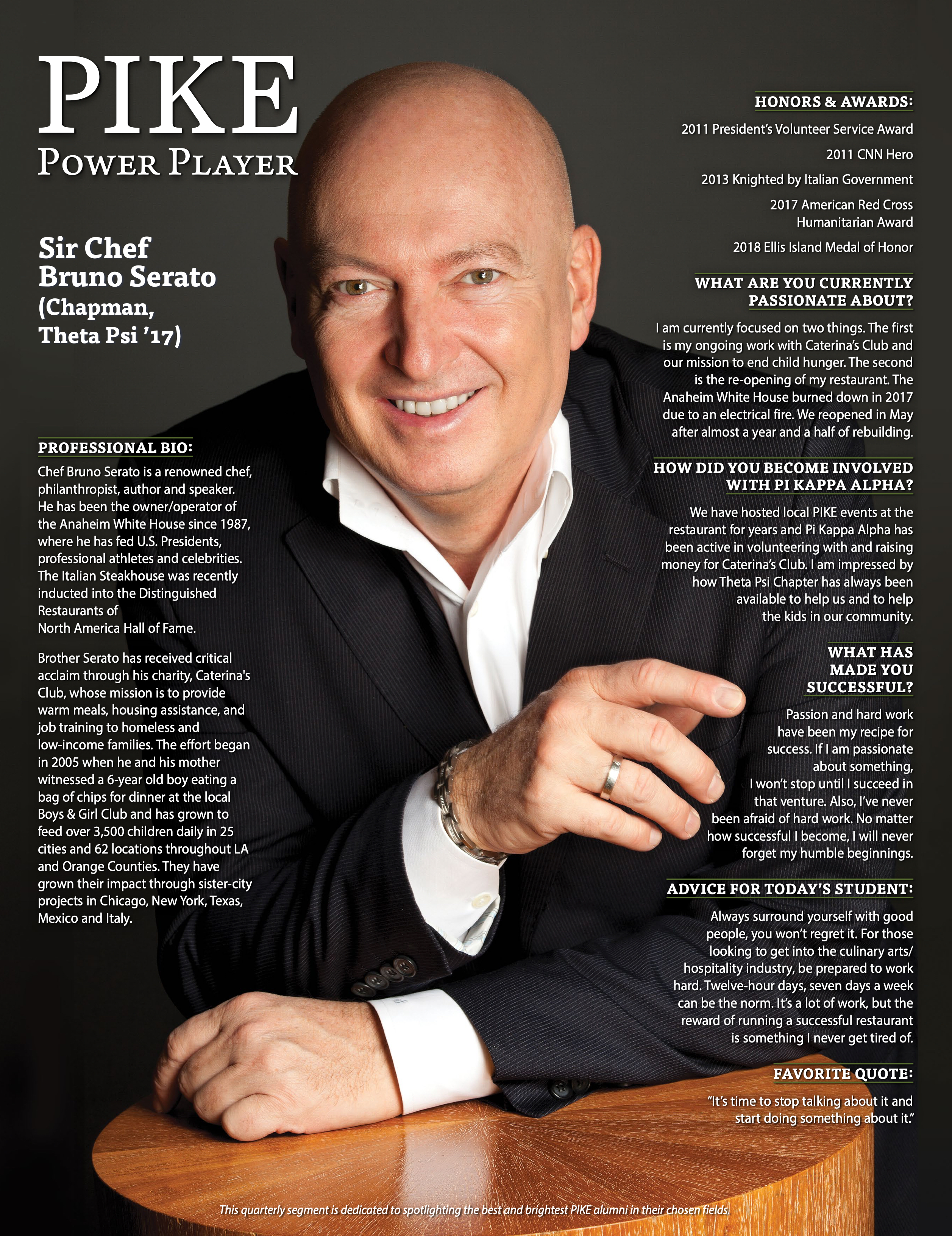 Pike Power Player, Winter 2018